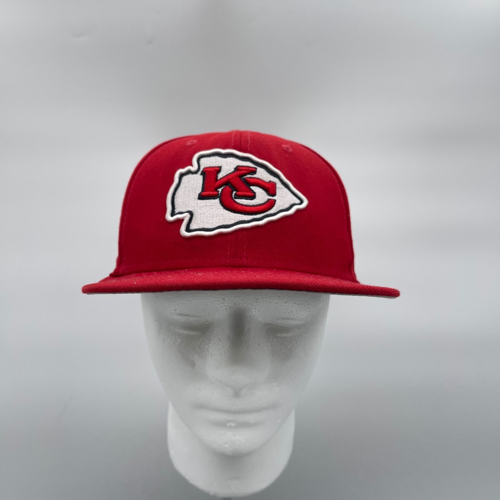 New Era 9FIFTY Kansas City Chiefs Cap OSFM Red Snapback NFL Logo Football Hat